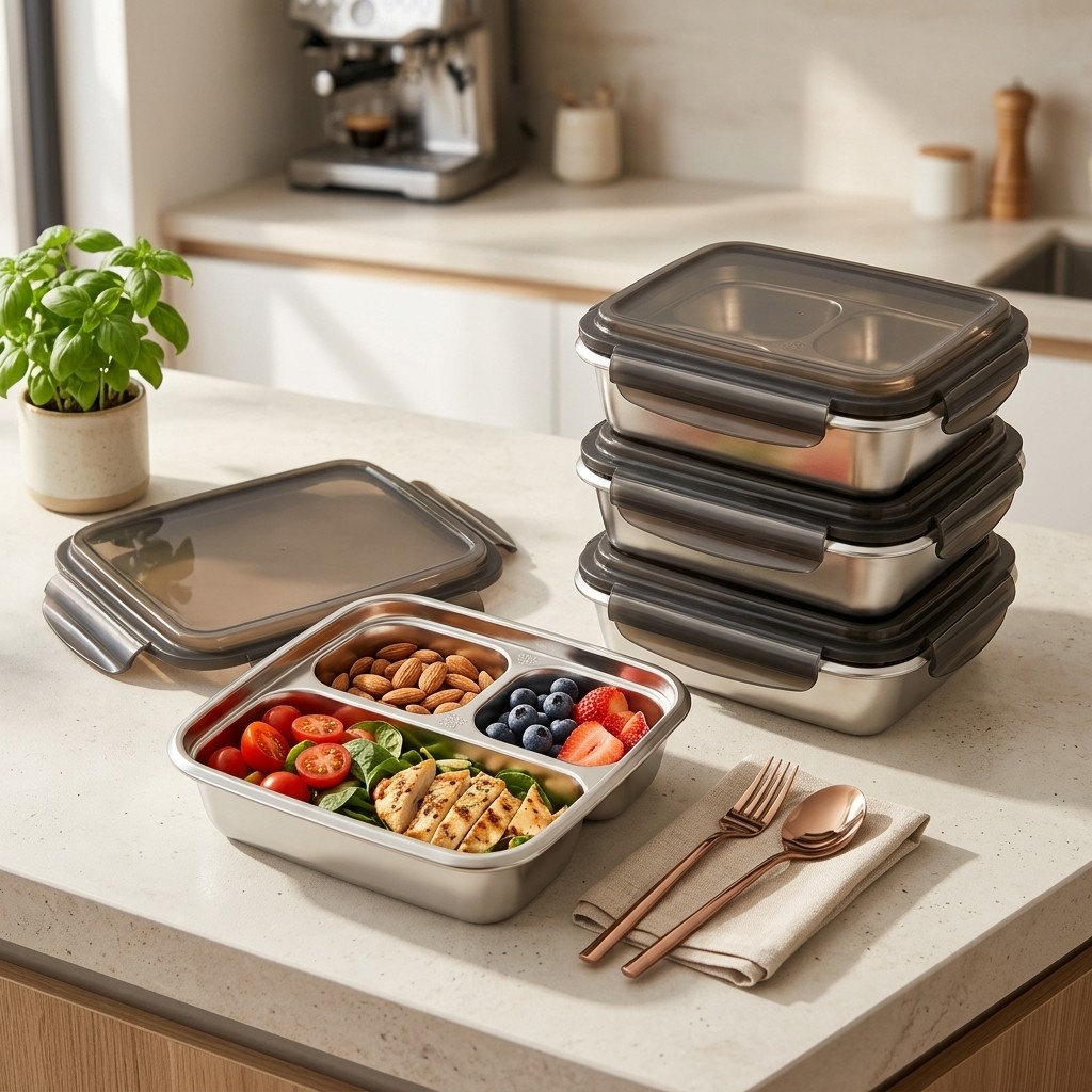 Large Capacity Lunch Container - огляд і ціна Meal Prep Bowl