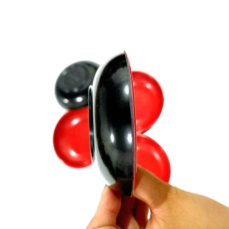 3Pcs Red And Black Round Melam - огляд і ціна Sauce Dipping Cup