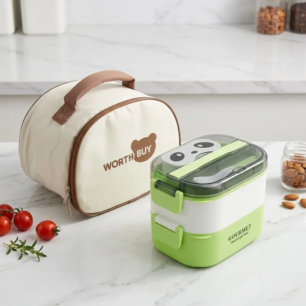 Microwavable Plastic Bento Box - огляд і ціна Meal Prep Or Prep Meal